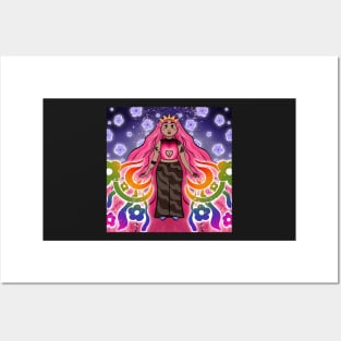 rainbow goddess Posters and Art